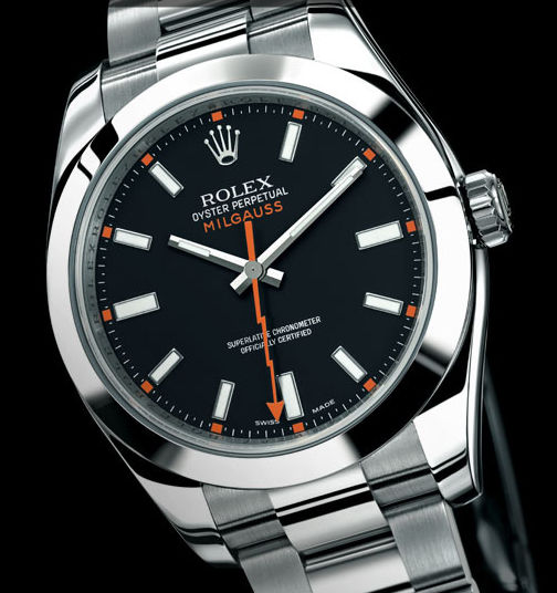 Milgauss - Une milgauss à la place de ma carrera 1887.... Rolex-milgauss-116400